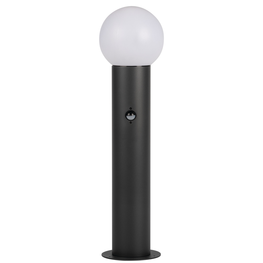 STONO Outdoor Lamp with Motion and Twilight Sensor, 1xE27/15W/230V, 80 cm, IP65, Anthracite