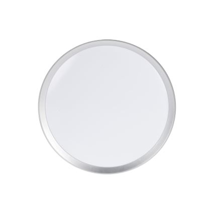 Dimmable LED ceiling light LIXAN LED/47W/230V 3000–6500K Ø 38.6 cm white/silver + remote control
