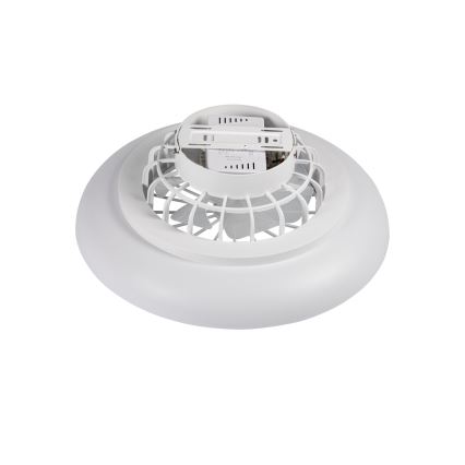 LED RGBW Dimmable Ceiling Light with Fan PLAVE PAN LED/24W/230V 3000-6500K Ø 48,5 cm White + Remote Control