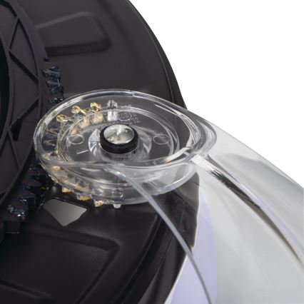 LED Dimmable Ceiling Light with Fan PLAVE LED/36W/230V 3000-6500K Silver/White + Remote Control