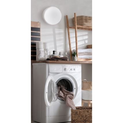 Bathroom ceiling light PERAZ 1xE27/60W/230V d. 30 cm IP44