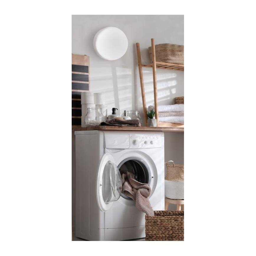 Bathroom ceiling light PERAZ 1xE27/60W/230V d. 30 cm IP44