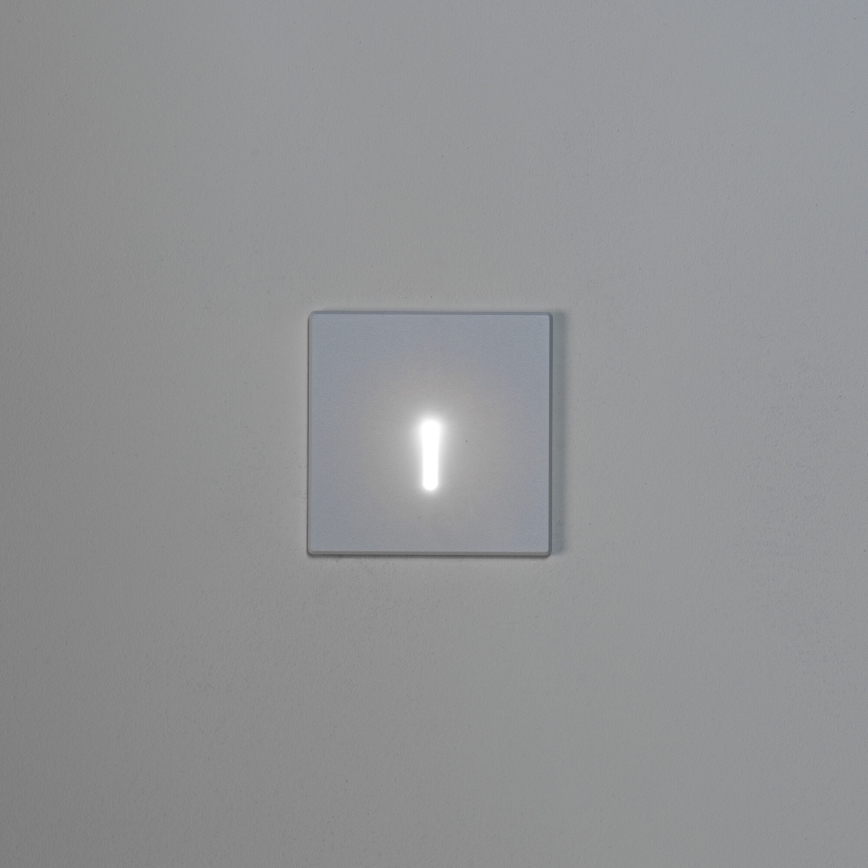 LED Staircase Light MAGNIK LED/1,7W/230V 2700/3300/3900/4600/5700K white square