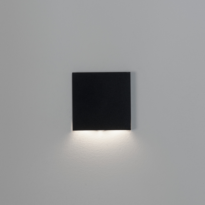 LED staircase light MAGNIK LED/1,7W/230V 2700/3300/3900/4600/5700K black square