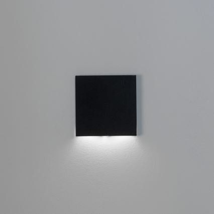 LED staircase light MAGNIK LED/1,7W/230V 2700/3300/3900/4600/5700K black square