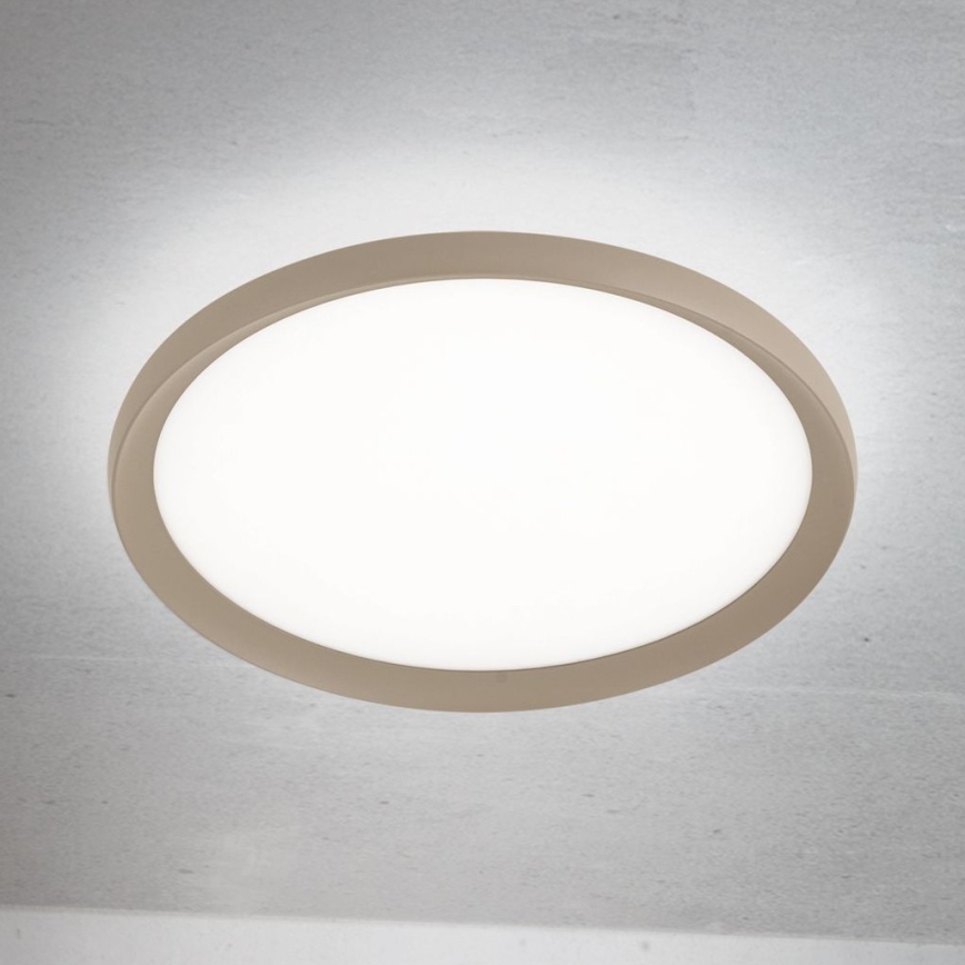 KANT LED Ceiling Light, 30W/230V, 2700/3200/4000K, Ø 40 cm, Beige