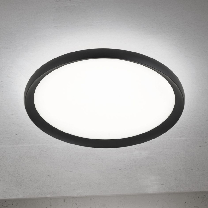 KANT LED Ceiling Light LED/30W/230V 2700/3200/4000K Ø 40 cm Black