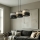 KARBON Cable Pendant Light 3x E27/15W/230V, Black/Grey