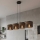KARBON Cable Pendant Light 4xE27/15W/230V Black/Brown