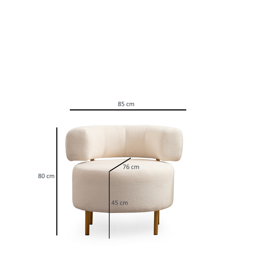 KARL Armchair in White