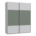 KARO Wardrobe 170 x 210 cm, Grey/Green
