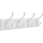KATE wall-mounted coat rack, 40 x 11 x 7 cm, white