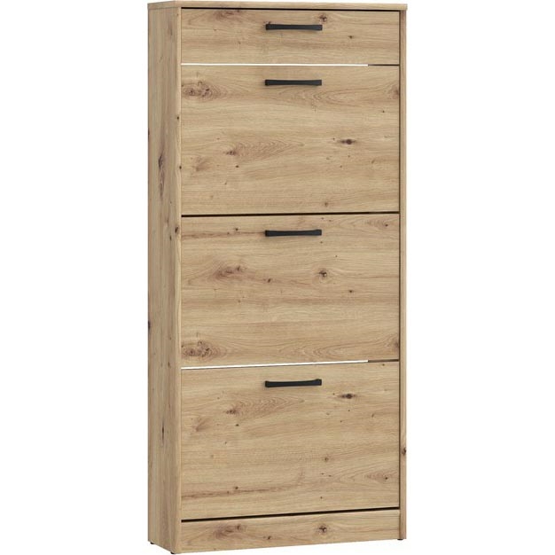 KAVI Shoe Cabinet, Artisan Oak