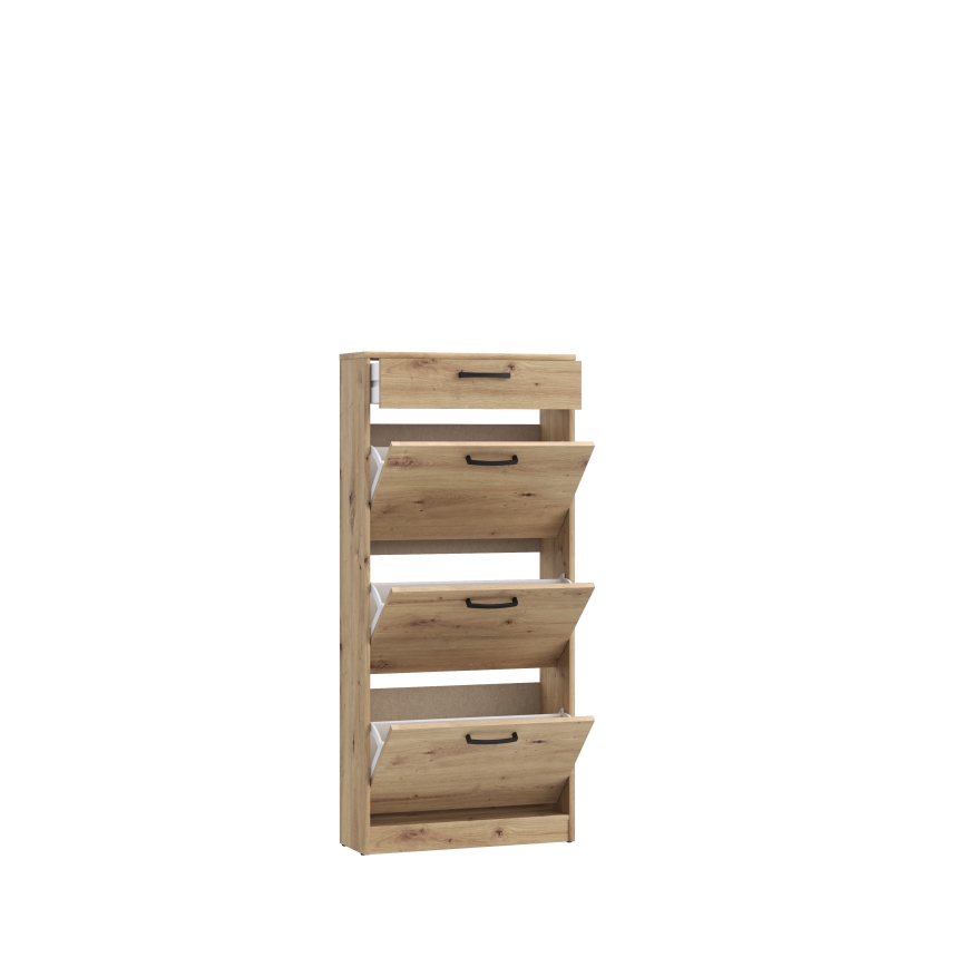 KAVI Shoe Cabinet, Artisan Oak