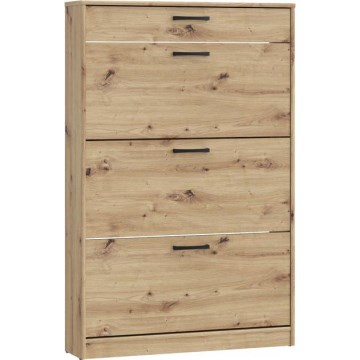 KAVI Shoe Cabinet, Artisan Oak