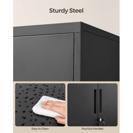 KAZE Office Cabinet, 60 x 40 cm, Black