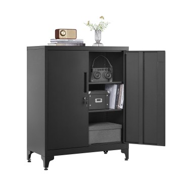 KAZE Office Cabinet 80 x 40 cm, Black