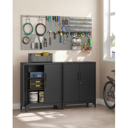 KAZE Office Cabinet 80 x 40 cm, Black