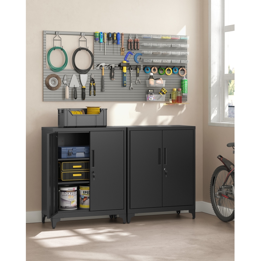 KAZE Office Cabinet 80 x 40 cm, Black