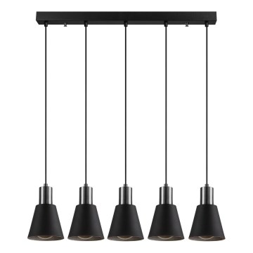 KEM pendant light 5xE27/40W/230V black