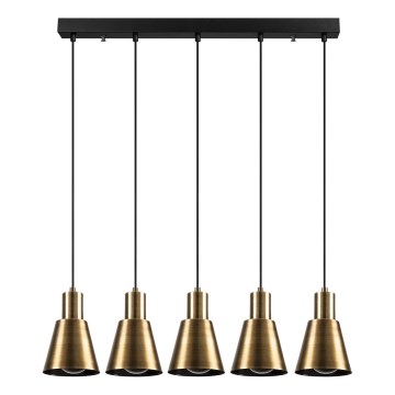 KEM Pendant Light 5xE27/40W/230V Gold