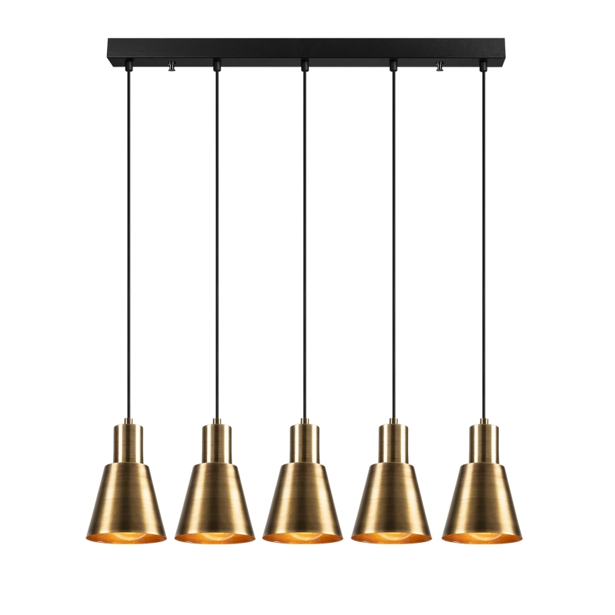 KEM Pendant Light 5xE27/40W/230V Gold