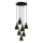 KEM Pendant Light 7xE27/40W/230V Black
