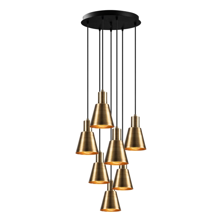 KEM Pendant Light 7xE27/40W/230V Gold