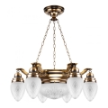 Kemar AW50/P - Chandelier AZERO 6xE27/60W + 1xE27/100W