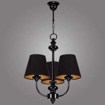 Kemar LR/3/BM - Chandelier on a chain LABRADO 3xE14/60W/230V