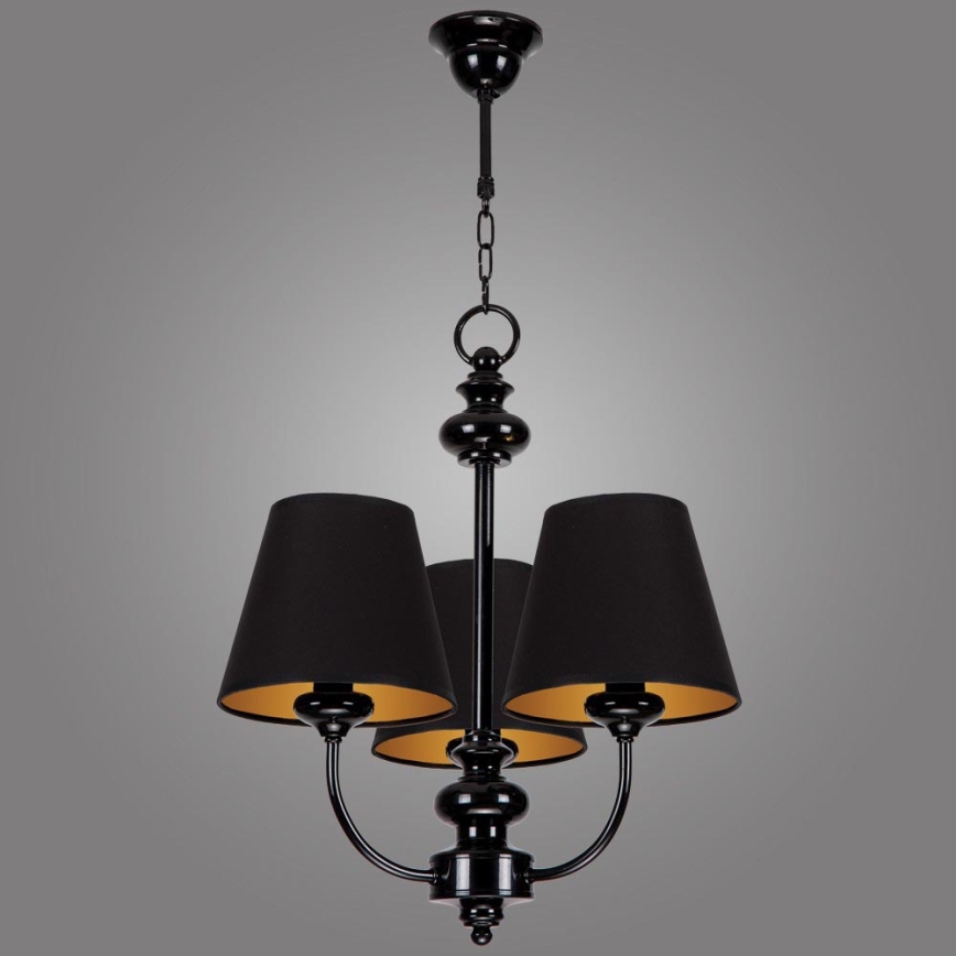 Kemar LR/3/BM - Chandelier on a chain LABRADO 3xE14/60W/230V