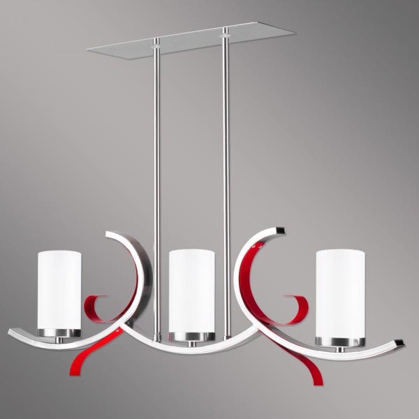 Kemar MR/B3/R  - Chandelier Marami R 3xE14/60W/230V