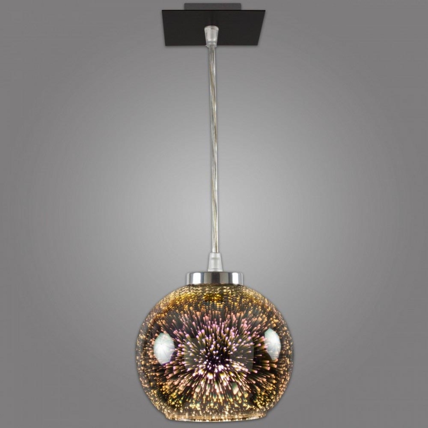 Kemar NP/1/D3 - Chandelier on a string KULE 3D 1xE27/60W/230V