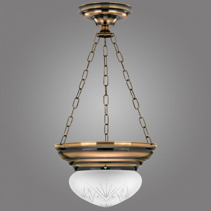 Kemar OPW60/P - Chandelier OURO EAGLE 1xE27/100W/230V