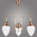 Kemar RI/3/M - Chandelier on a pole RINAMA 3xE27/60W/230V brass