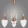 Kemar RI/3/M - Chandelier on a pole RINAMA 3xE27/60W/230V brass