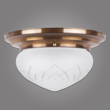 Kemar RI/PL/S/M - Ceiling light RINAMA 1xE27/100W/230V brass