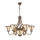 Kemar T/6 - Chandelier TANAJA 6xE14/60W+1xE27/100W green