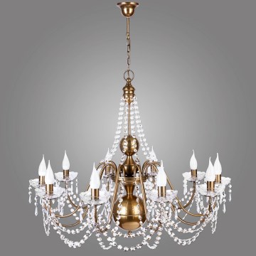 Kemar TO/10 - Crystal chandelier TOKANTI 10xE14/60W 780 elements