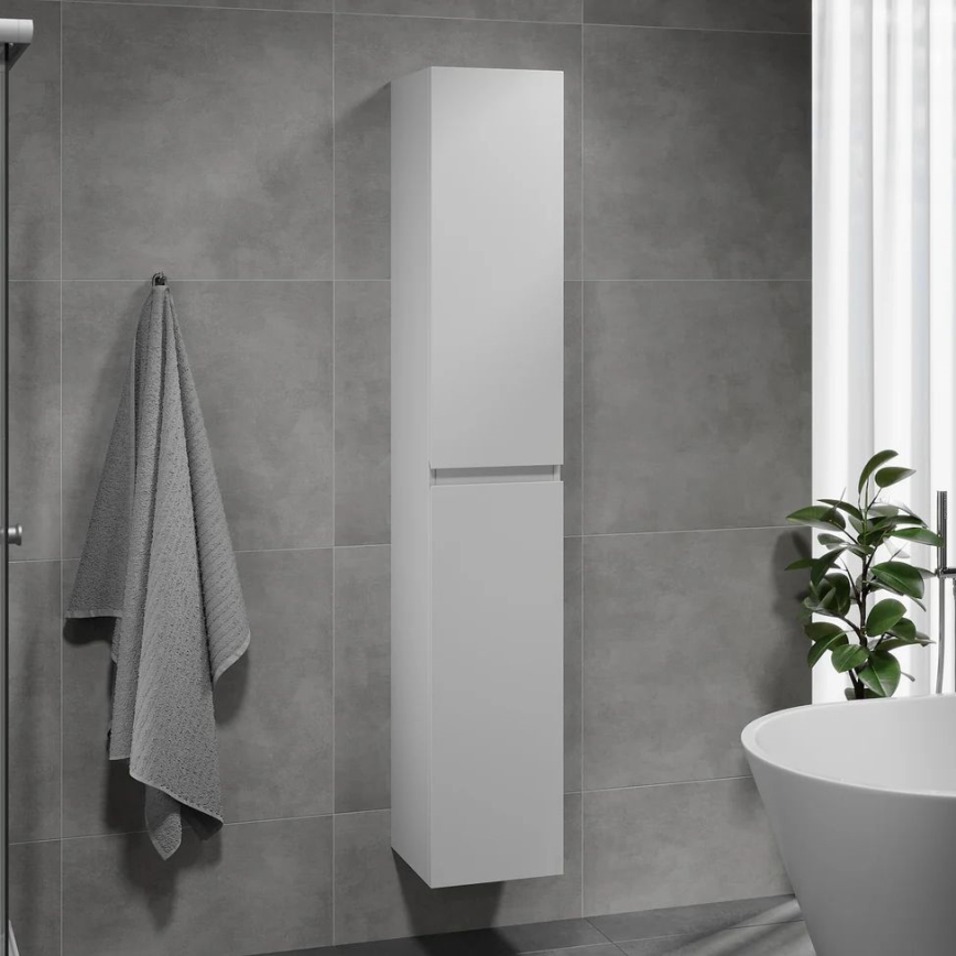 KENWOOD 186 cm White Bathroom Cabinet