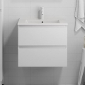 KENWOOD 61 cm Bathroom Vanity Unit with Basin, White