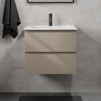 KENWOOD 61 cm Bathroom Vanity with Basin, Marakesh/White