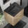 KENWOOD 61 cm Oak/Black Bathroom Vanity with Sink
