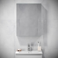 KENWOOD 65x50 cm Mirrored Bathroom Cabinet, White