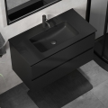 KENWOOD 91 cm Bathroom Vanity Unit with Basin – Black