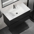 KENWOOD 91 cm Bathroom Vanity Unit with Basin – Black/White