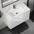 KENWOOD 91 cm White Bathroom Vanity with Sink