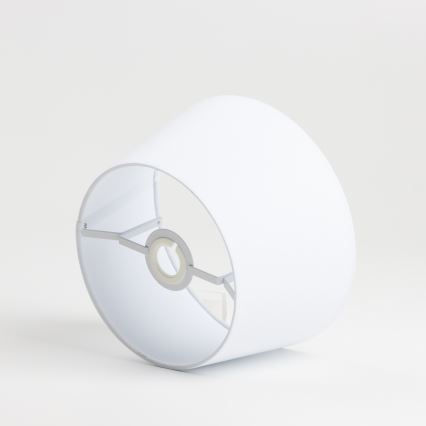 KERIA Universal Lampshade, 20.5 cm Diameter, White