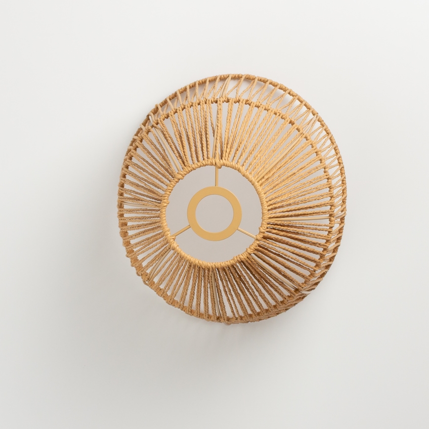 KERIA Universal Lampshade – 30 cm Diameter, Brown