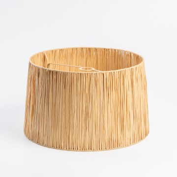 KERIA Universal Lampshade, 50 cm Diameter — Raffia